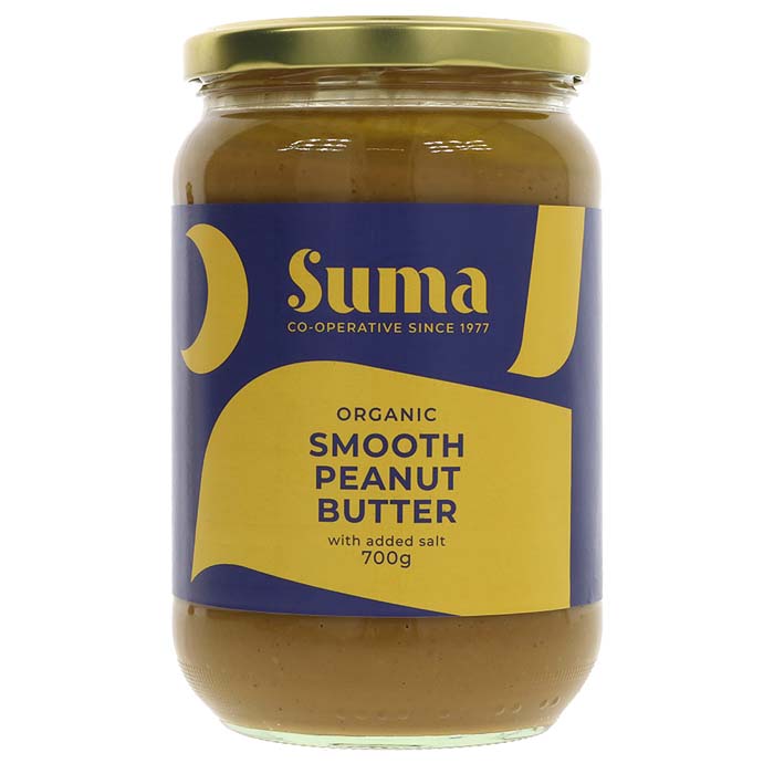 Suma Wholefoods - Organic Smooth Peanut Butter - Salted, 700g