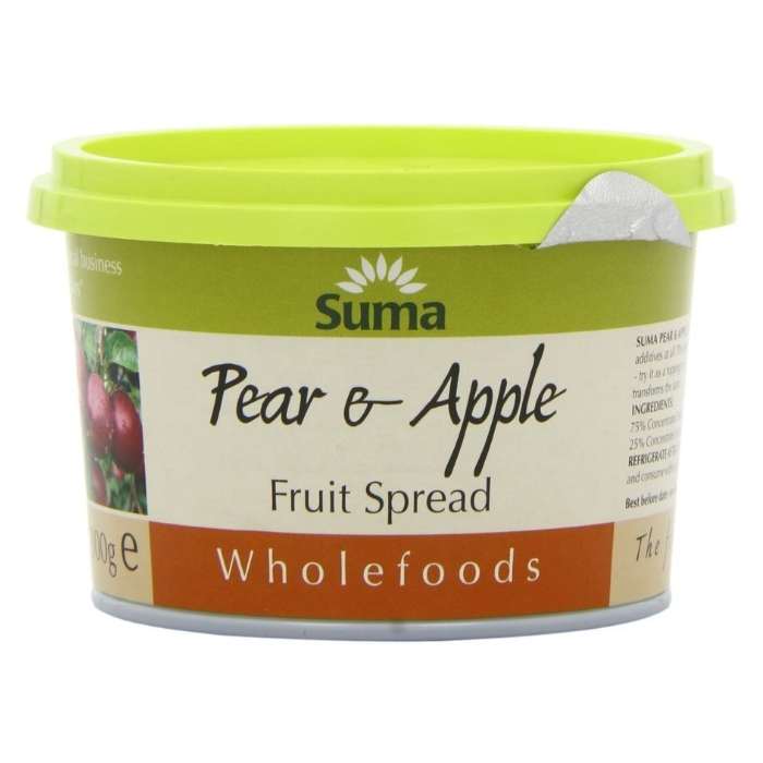 Suma Wholefoods - Pear & Apple Fruit Spread, 300g - Front