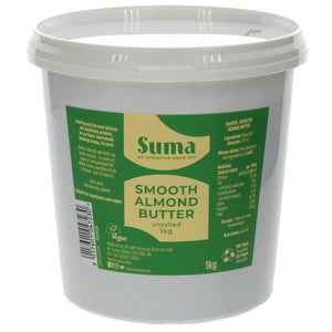 Suma Wholefoods - Smooth Almond Butter, 1kg