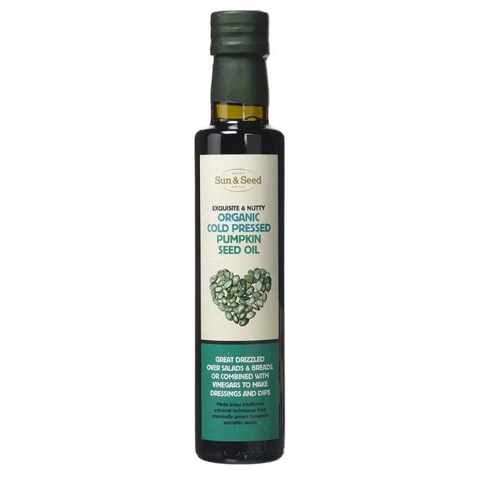 Sun & Seed - Organic Cold Pressed Pumpkin Seed Oil, 250ml - front