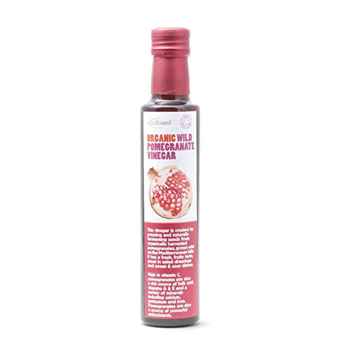 Sun & Seed - Organic Wild Pomegranate Vinegar, 250ml