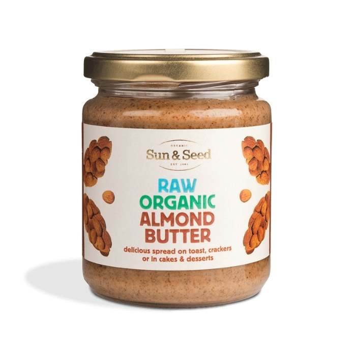 Sun & Seed - Raw Organic Almond Butter, 250g - front