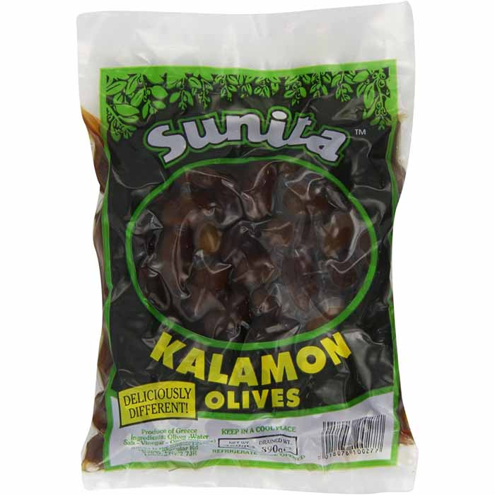 Sunita - Black Kalamata Olives, 450g