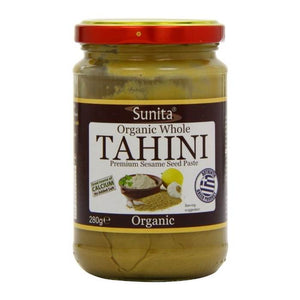 Sunita - Whole Dark Tahini, No Added Salt, 280g