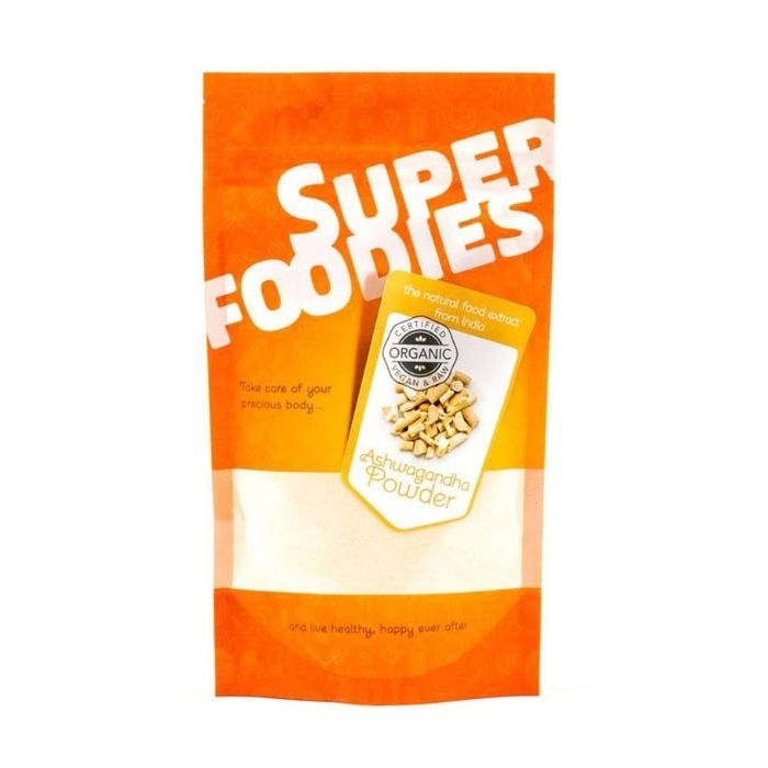 Superfoodies - Organic Ashwagandha Powder, 100g - front