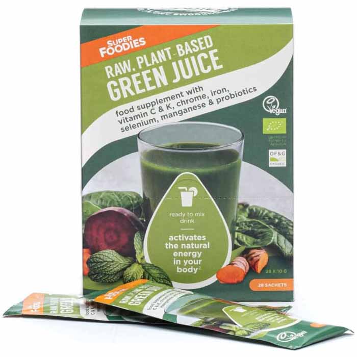 Superfoodies - Organic Green Juice Sachets ,28x10g