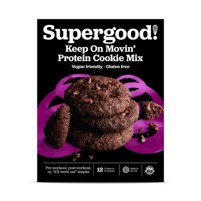 Supergood! - Keep on Movin' Protein Cookie Mix, 200g - front