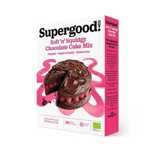 Supergood Bakery - Soft 'n' Squidgy Choc Cake Mix, 350g