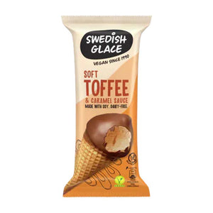 Swedish Glace - Soft Toffee & Caramel Cone, 105ml | Pack of 24
