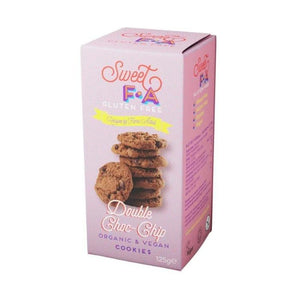 Sweet FA - Gluten Free Organic Cookies, 125g | Multiple Flavours | Pack of 12
