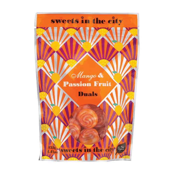 Sweets in the City - Mango and Passionfruit Duals - Share Bag - 125g