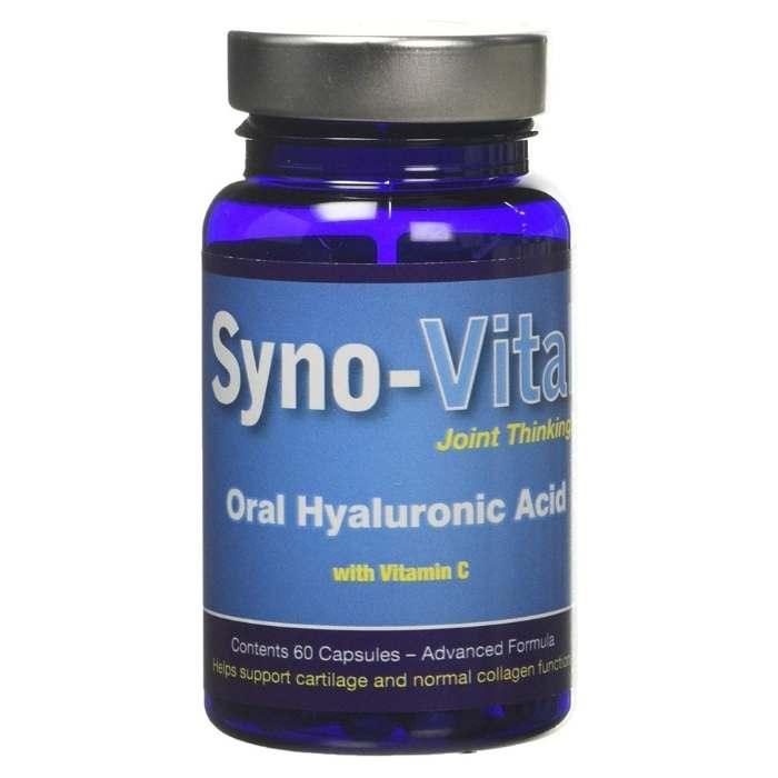 SynoVital Syno Vital Oral Hyaluronan + Vit C, 60 Capsules PlantX UK