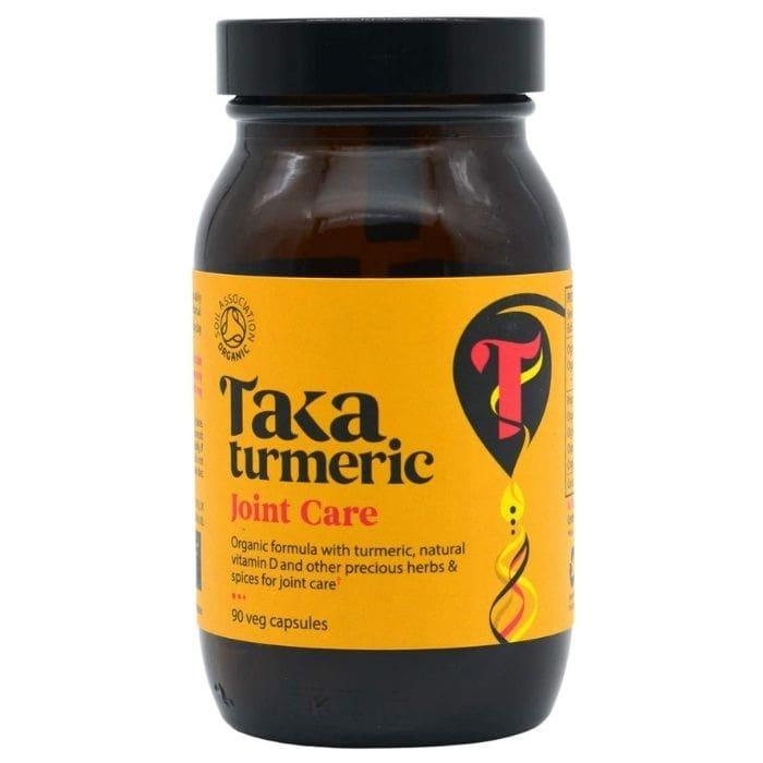 Taka Turmeric - Organic Joint Care + Vit D, 90 capsules - front