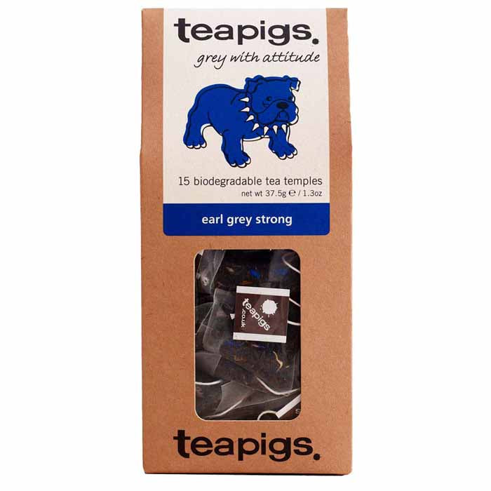 Teapigs - Earl Grey Strong Tea, 15 Biodegradable Tea Temples