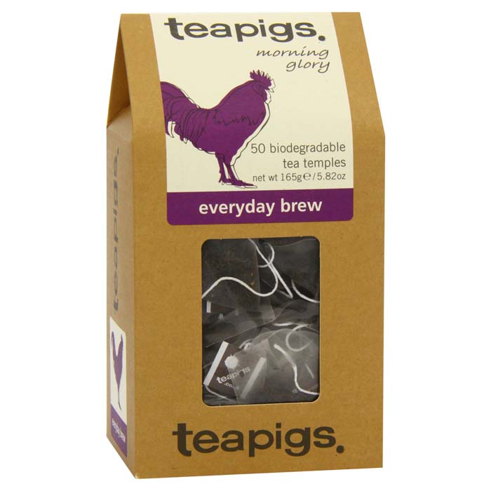 Teapigs - Everyday Brew Biodegradable Tea Temples, 50 bags