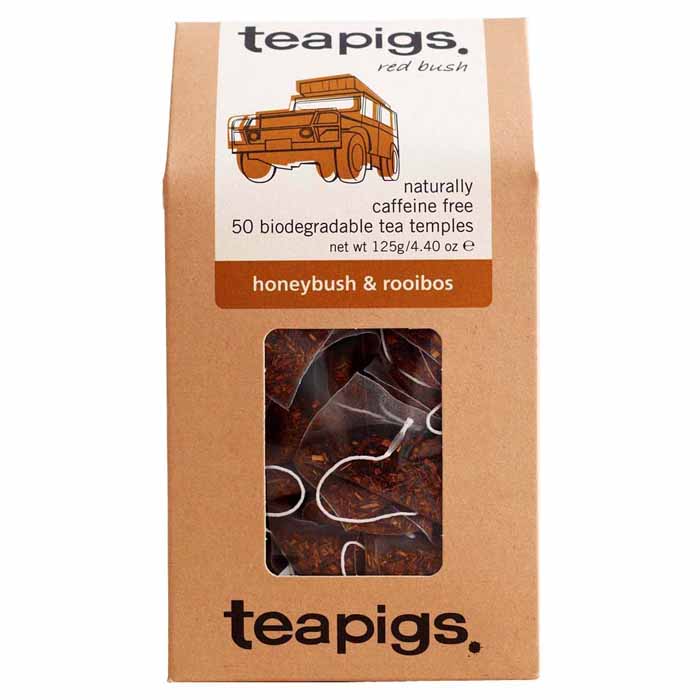 Teapigs - Honeybush & Rooibos Biodegradable Tea Temples, 15 bags
