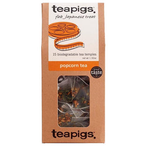 Teapigs - Popcorn Biodegradable Tea Temples, 15 Bags