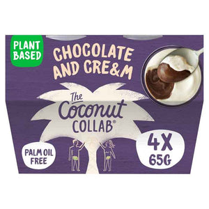 The Coconut Collab - Chocolate and Cre&m, 4x60g