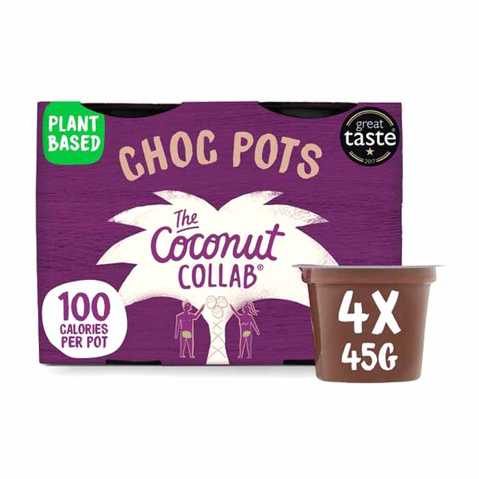 The Coconut Collaborative - Little Choc Pots, 4x45g