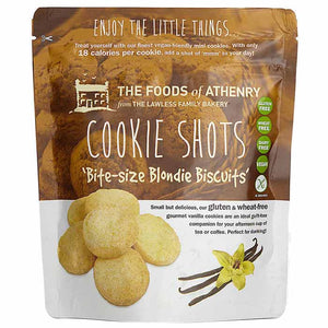 The Foods Of Athenry - Cookie Shots Bite Size Blondie Biscuits, 120g
