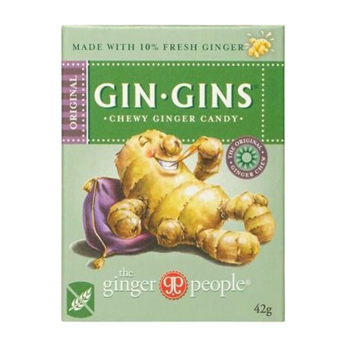 The Ginger People - Gin Gins Original Chewy Ginger Candy | Multiple Sizes - PlantX UK
