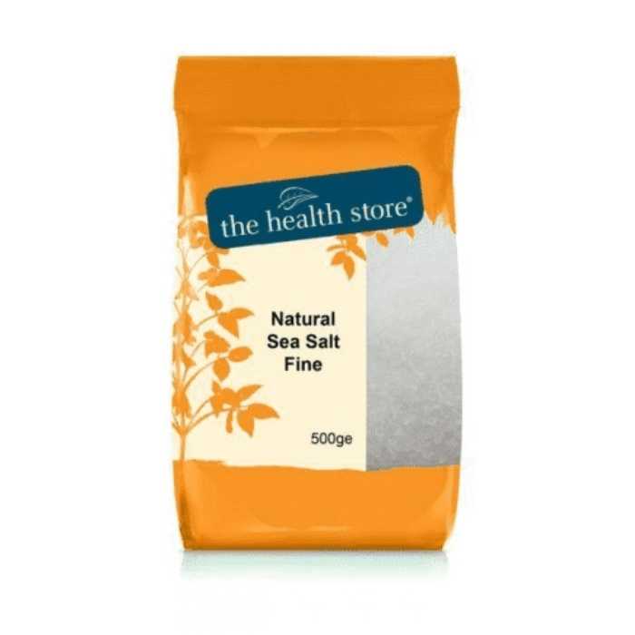 The Health Store - Natural Sea Salt Fine | Multiple Sizes