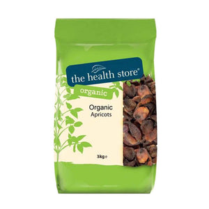 The Health Store - Organic Whole Apricots, 3kg