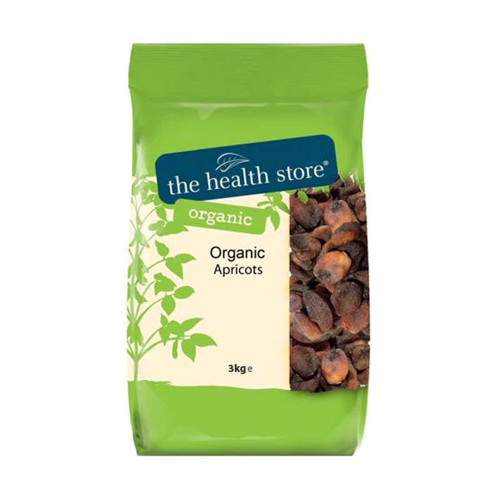 The Health Store - Organic Apricots, 3kg