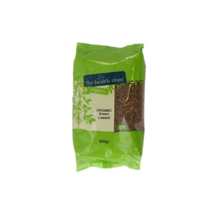 The Health Store - Organic Brown Linseed, 500g
