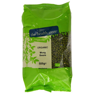 The Health Store - Organic Mung Beans, 500g