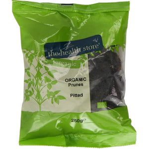 The Health Store - Organic Pitted Prunes, 250g | Multiple Sizes