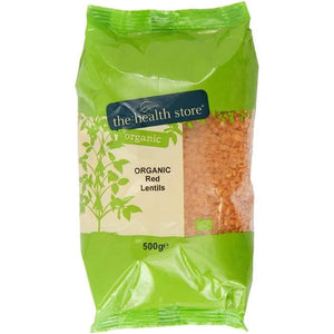The Health Store - Organic Lentils, 500g | Multiple Options