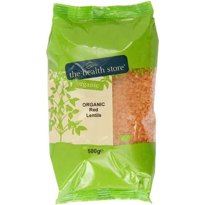 The Health Store - Organic Red Lentils