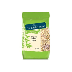 The Health Store - Organic Wheat Grain, 500g | Multiple Sizes