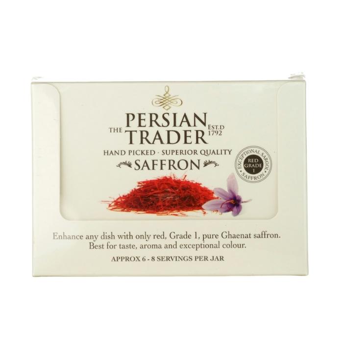The Persian Trader - Handpicked Superior Quality Saffron in a Bride's Jar, 1g - Pack