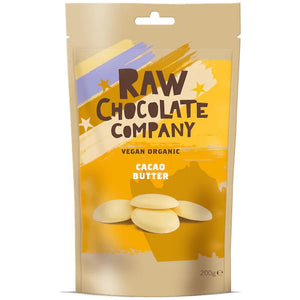 The Raw Chocolate Company - Organic Cacao Butter Buttons, 200g