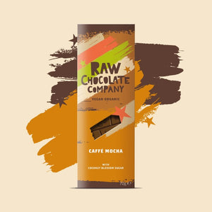 The Raw Chocolate Company - Organic Chocolate Bars with Coconut Blossom Sugar | Multiple Options
