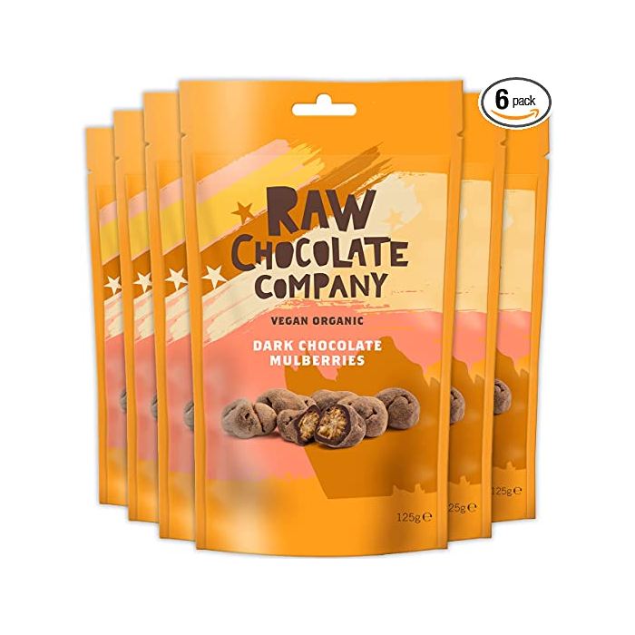 The Raw Chocolate Company - Organic Raw Chocolate Ginger, 125g pack