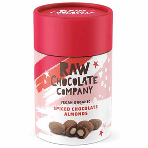 The Raw Chocolate Company Ltd. - Organic Spiced Chocolate Almonds, 180g