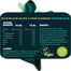 The Savourists - Savoury Snack Bar Crunchy Seed & Lentil Black Olive & Nori Seaweed, 40g facts