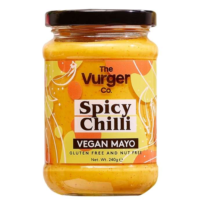 The Vurger Co - Spicy Chilli Vegan Mayo 240g - Front