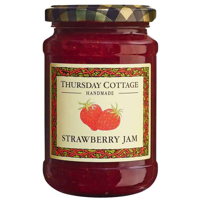 Thursday Cottage - Jam - Organic Strawberry, 340g