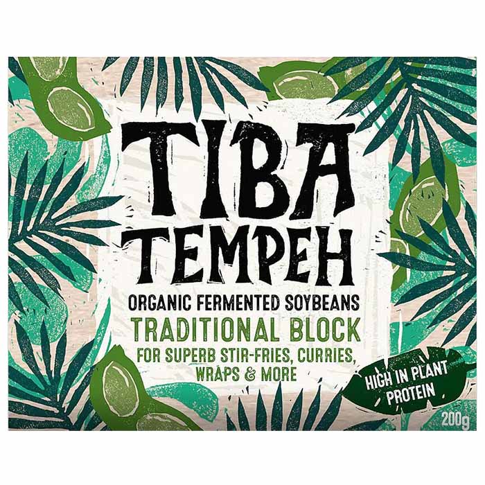 Tiba Tempeh - Organic Traditional Tempeh Block, 200g