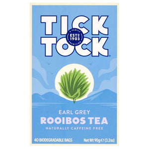 Tick Tock - Earl Grey Rooibos, 40 Biodegradable Bags