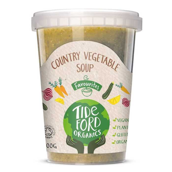 Tideford Organics - Organic Soups Country Vegetable, 600g - front