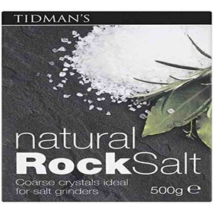 Tidmans - Natural Rock Salt, 500g