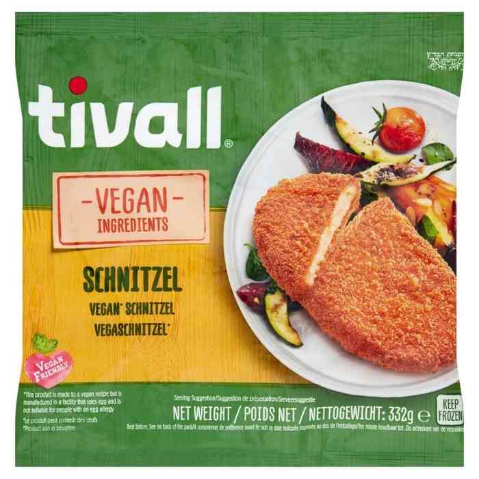 Tivall - Vegan Schnitzel, 332g - Front