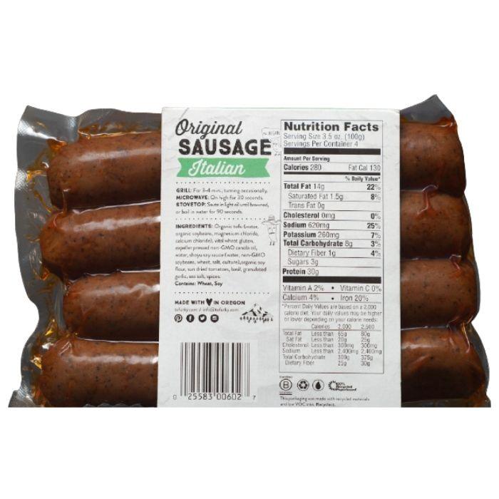 Tofurky - Plant-Based Sausages Italian Style Sausages, 250g - nutrition facts