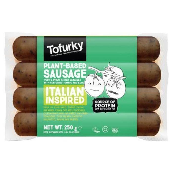 Tofurky - Plant-Based Sausages Italian Style Sausages, 250g - front