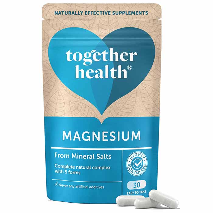 Together - Marine Magnesium Food Supplement, 30 Capsules